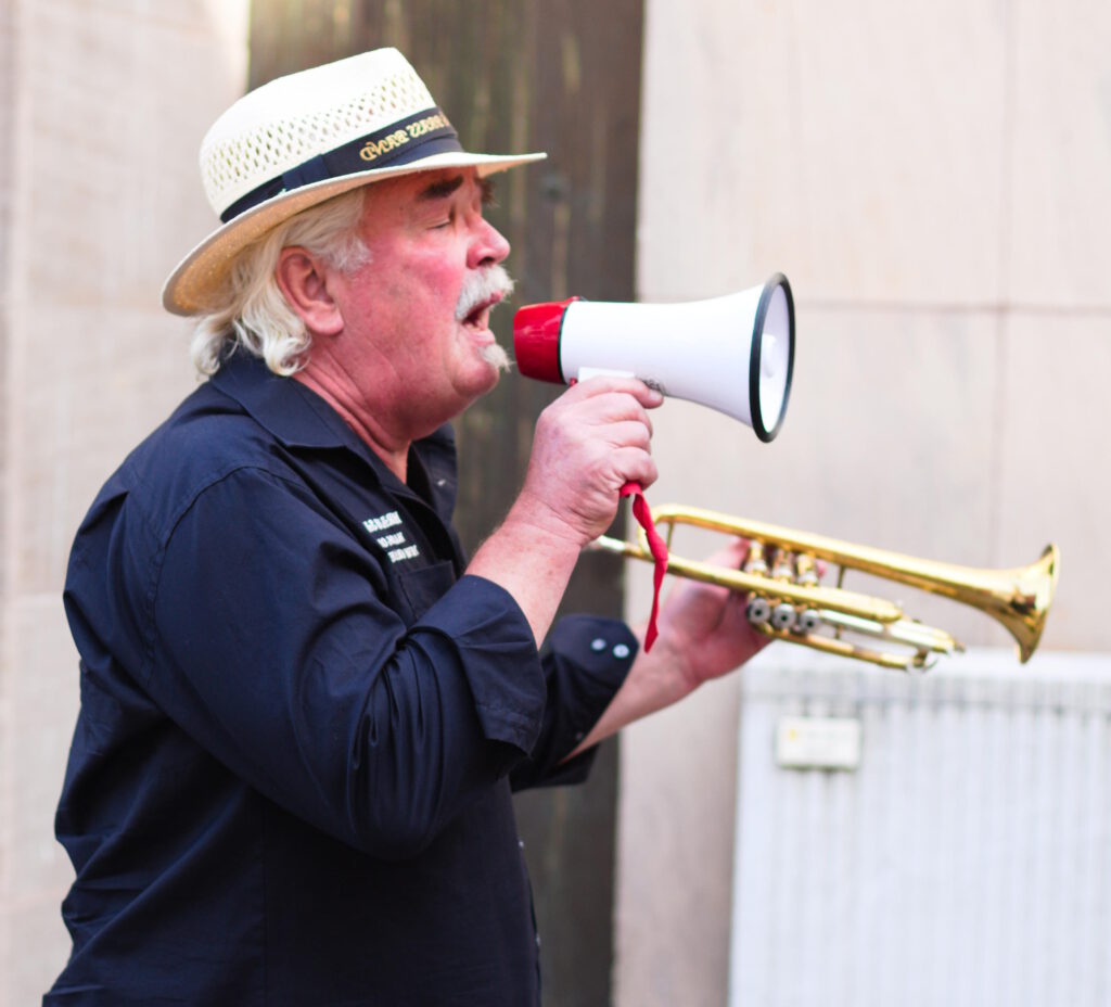 Harald Sand Solo Straßenmusik